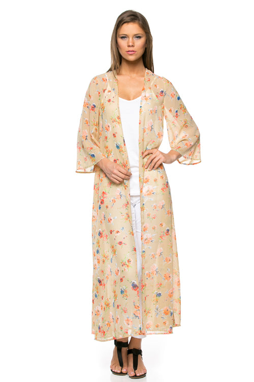 Wanderlust Floral Kimono