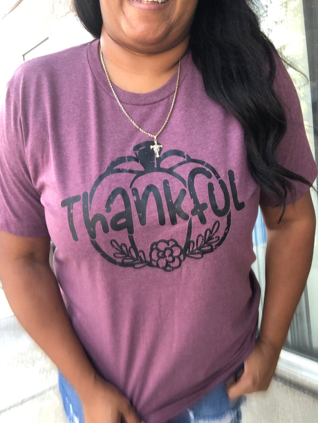 Thankful Pumpkin Graphic Tee