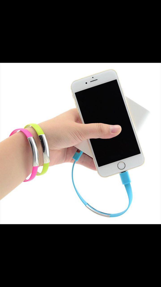 Bracelet Phone Charger (iPhone Only)