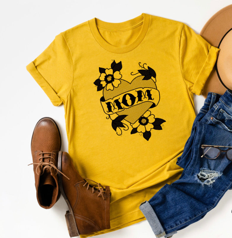 Mom Banner Graphic Tee