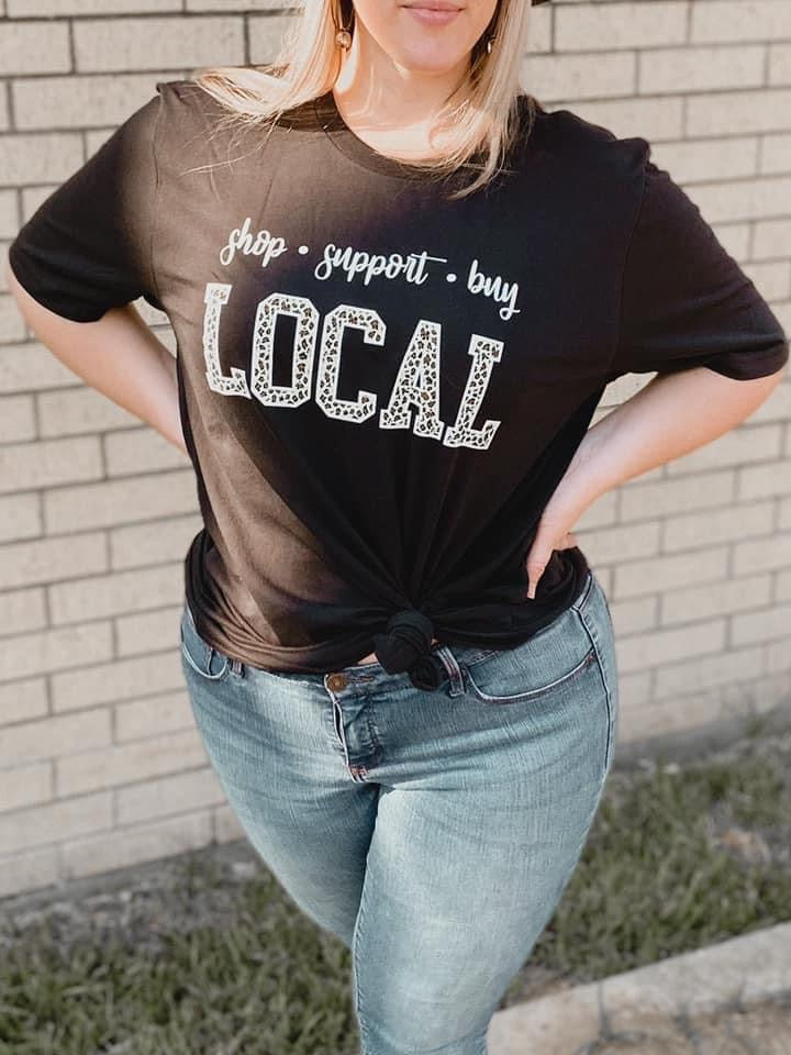 Shop Support Buy Local Graphic Tee