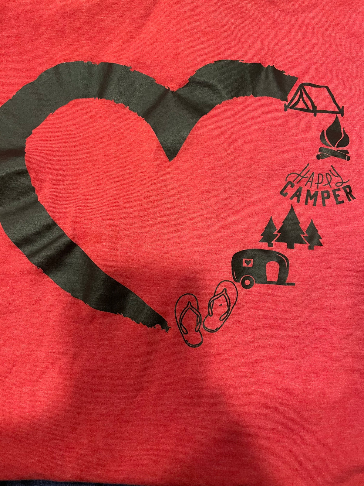 Happy Heart Camper Graphic Tee