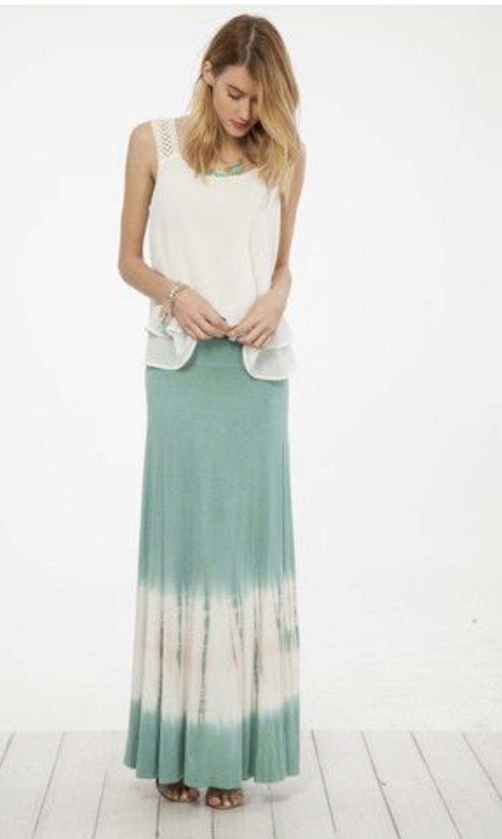 Toes in the Sand Maxi Skirt
