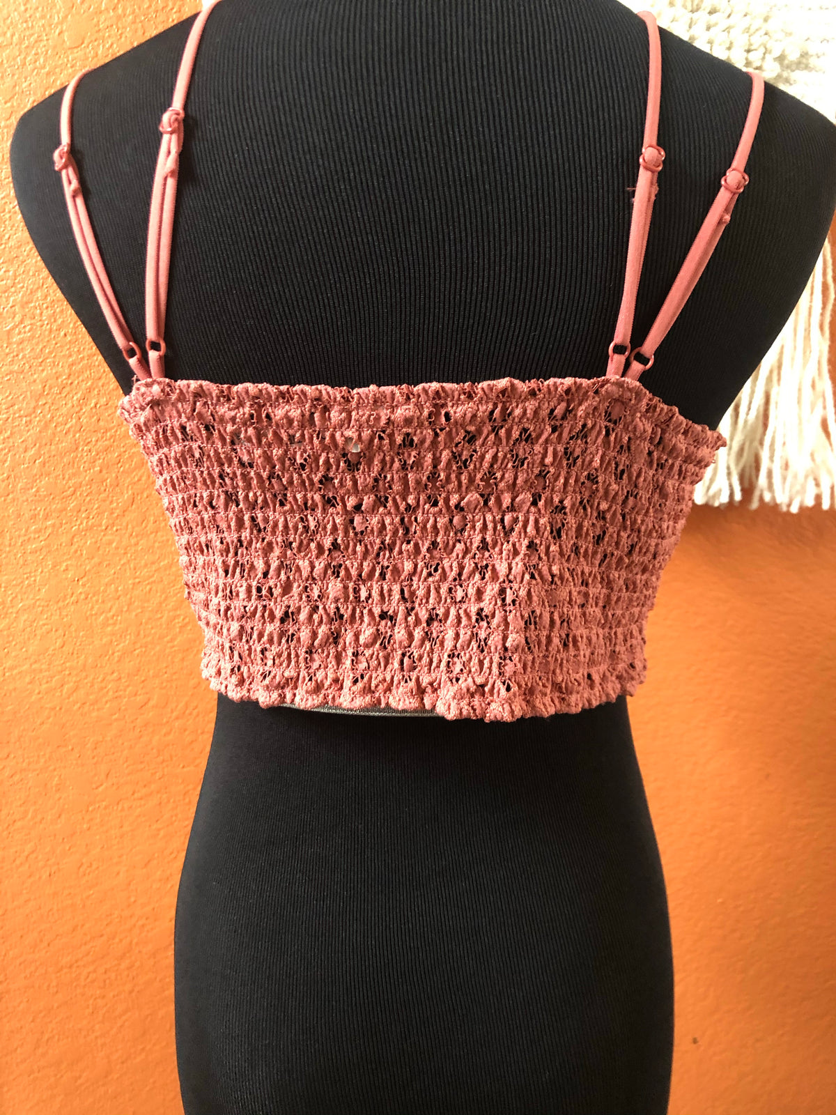 Crochet Bralette with Padding