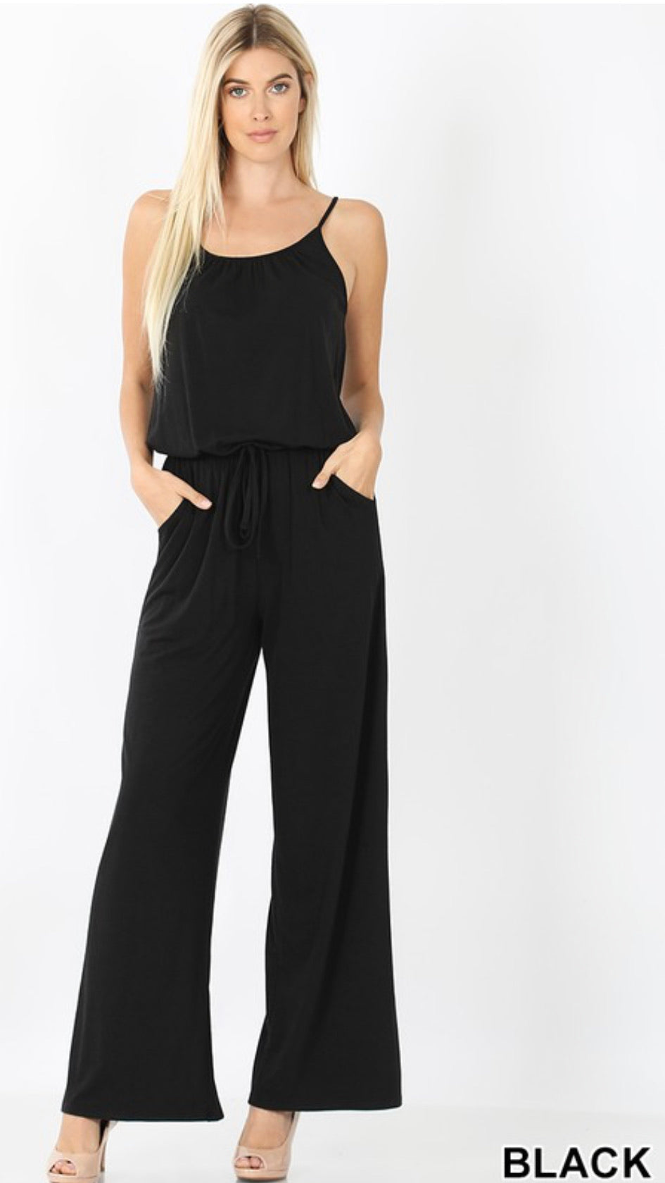 Tank Style Jumpsuit Regular and Plus Sizes