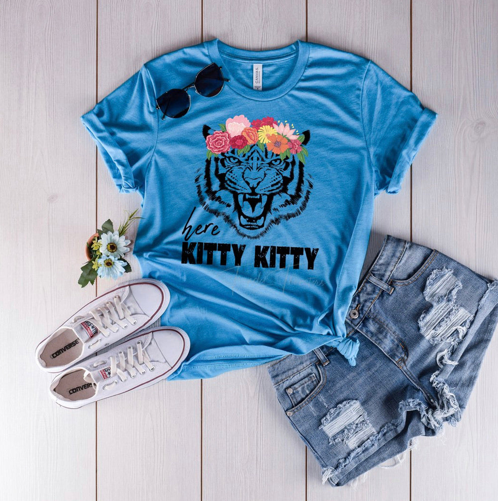 Here Kitty Kitty Graphic Tee