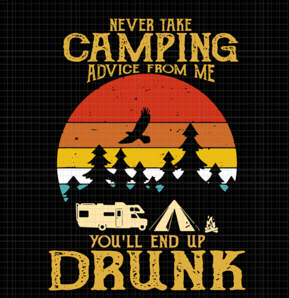 Camping Advice Graphic Tee