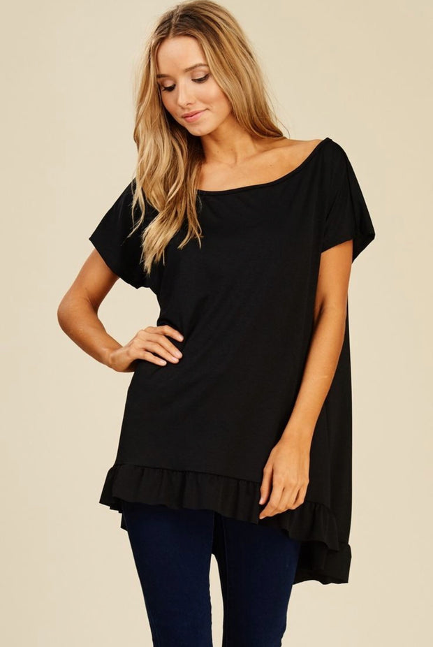 Anna Mae Ruffle Tunic