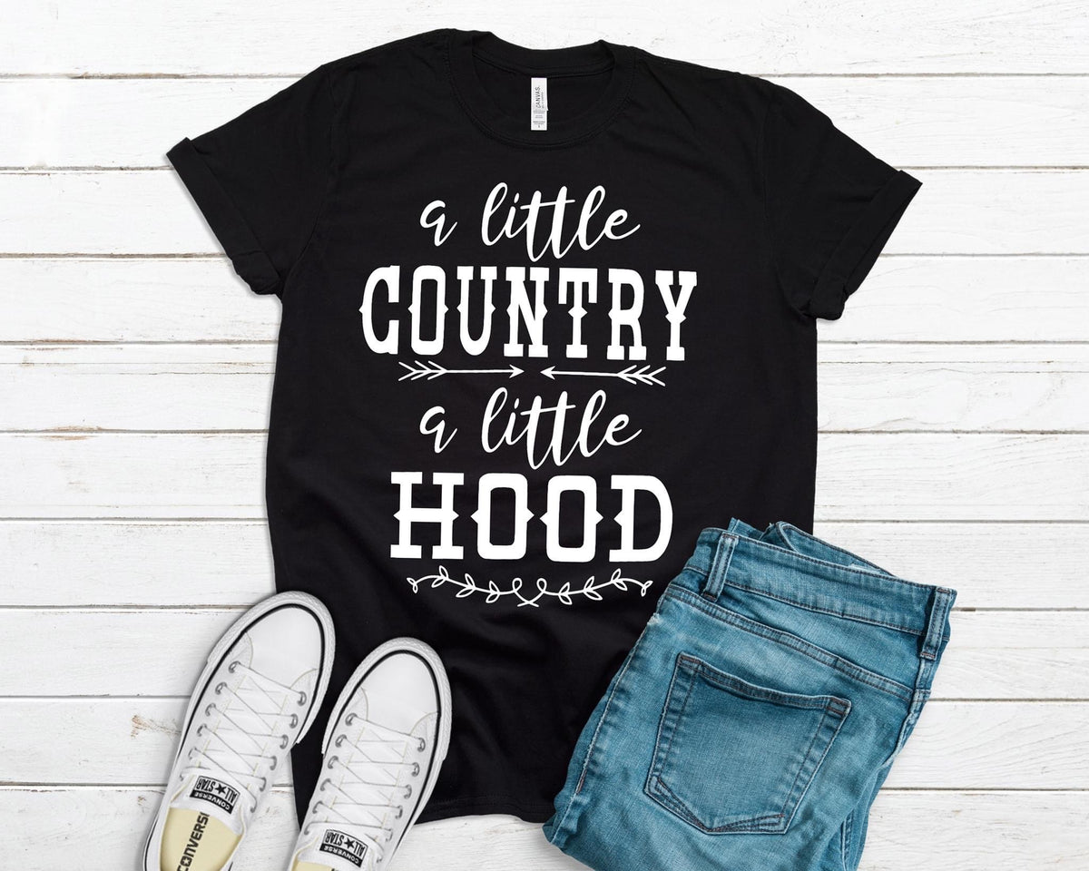 A Little Country a Little Hood Graphic Tee