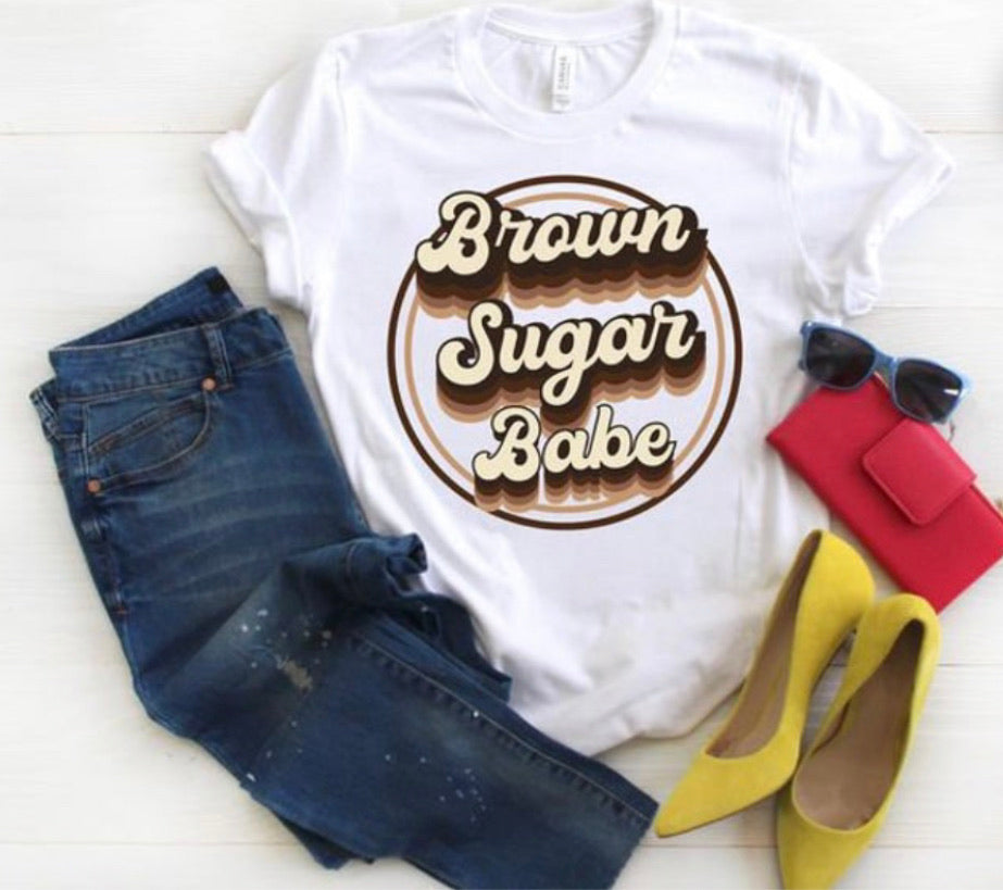 Brown Sugar Babe Graphic Tee