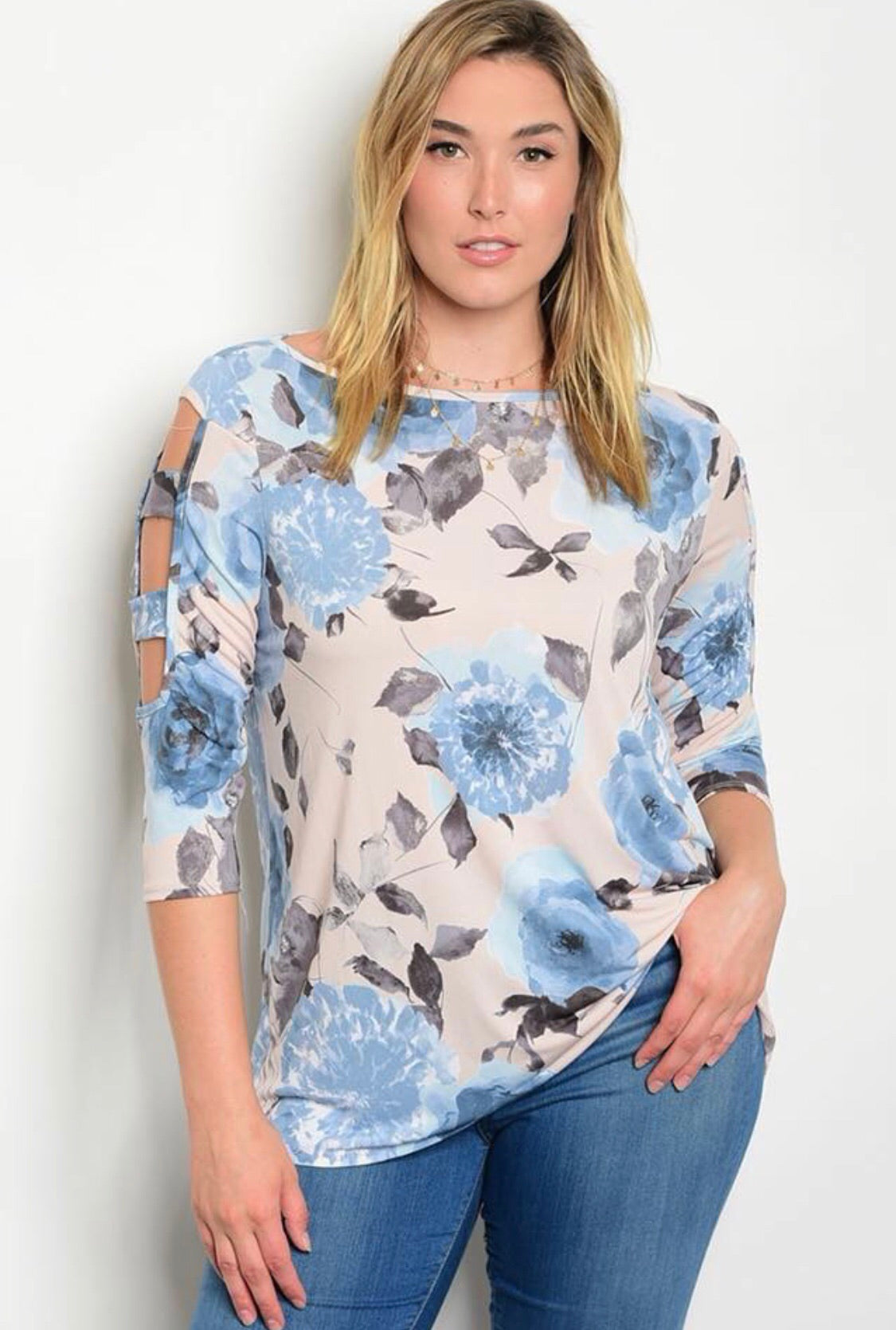 Philly Floral Tunic Plus
